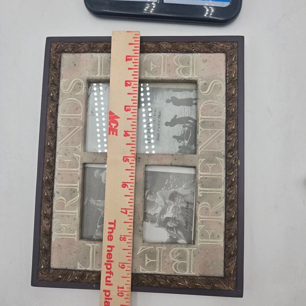 Demdaco Best Friends Collage Photo Frame Bill Stross Stone 8x10